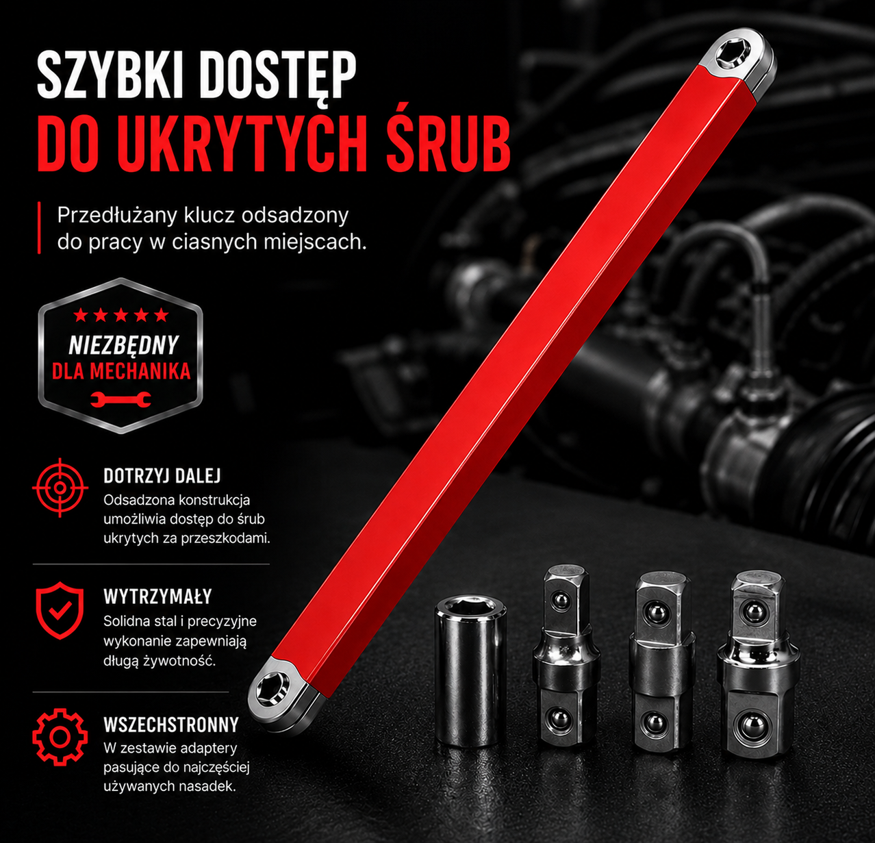 Klucz Offsetowy MotoGrip