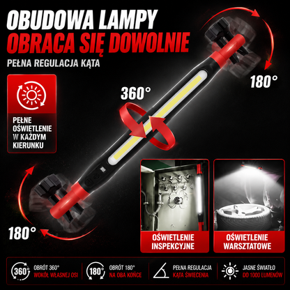 Magnetyczna lampa obrotowa 360 MotGrip™