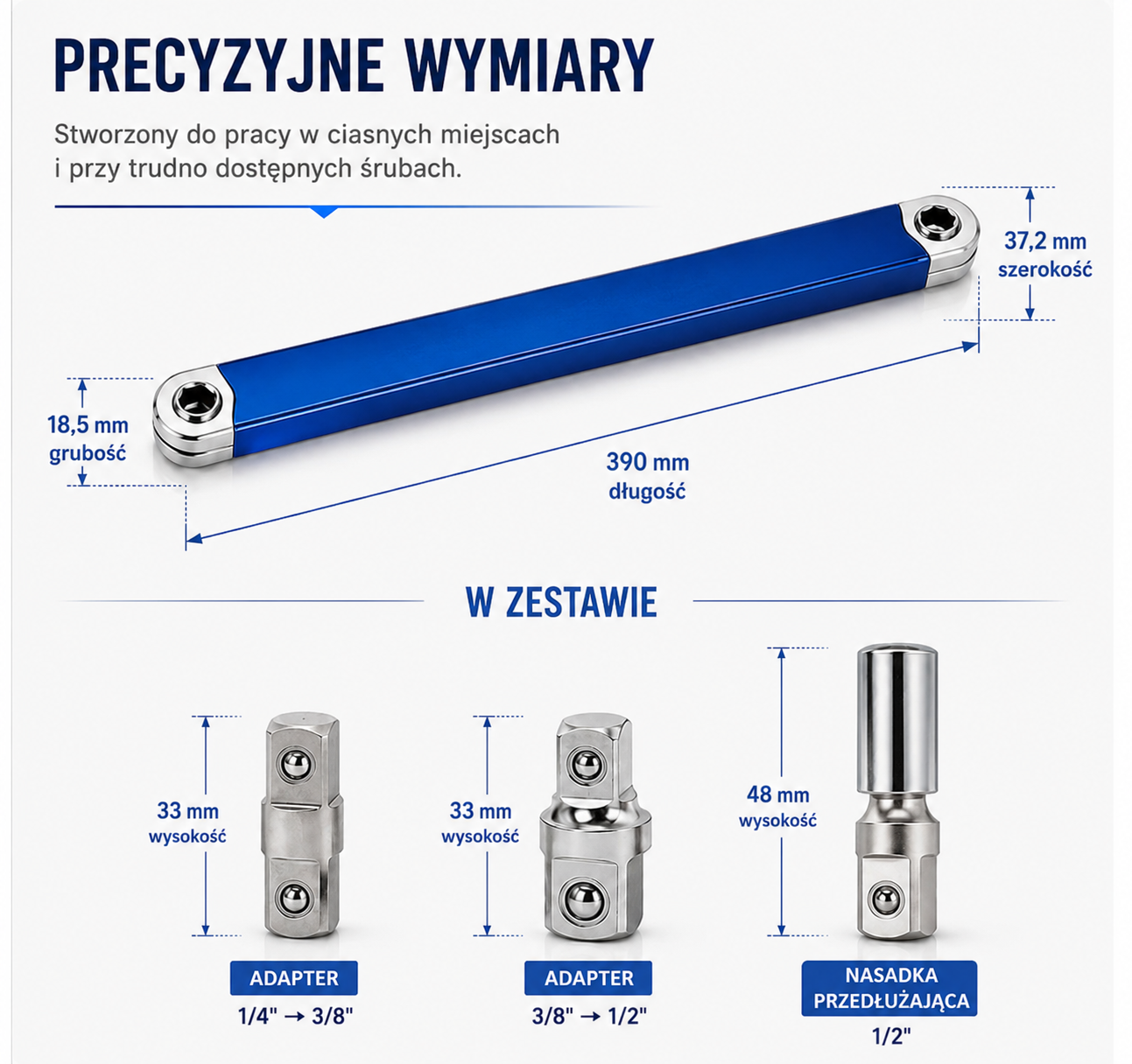 Klucz Offsetowy MotoGrip