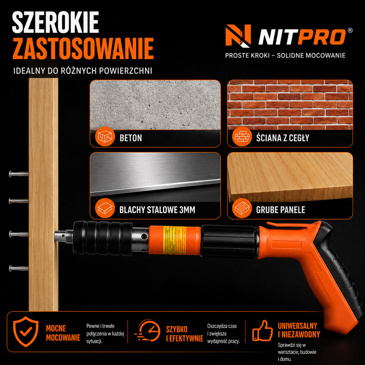 Pistolet Montażowy NitPro™