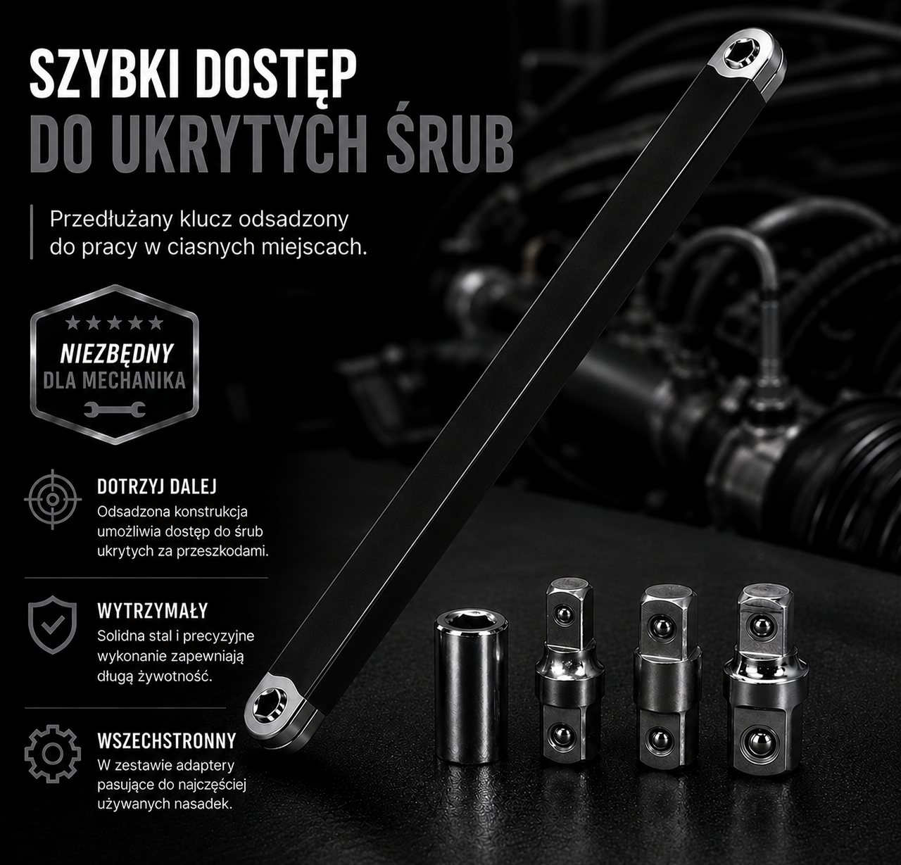 Klucz Offsetowy MotoGrip