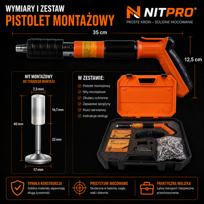Pistolet Montażowy NitPro™