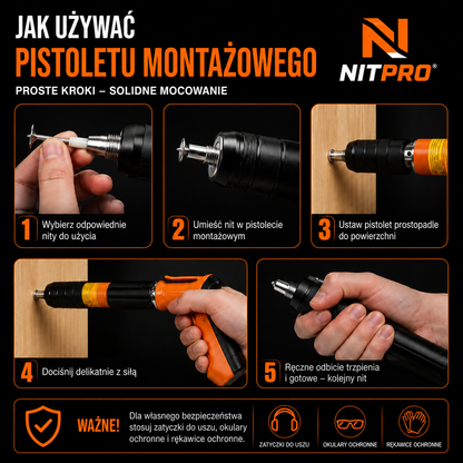 Pistolet Montażowy NitPro™