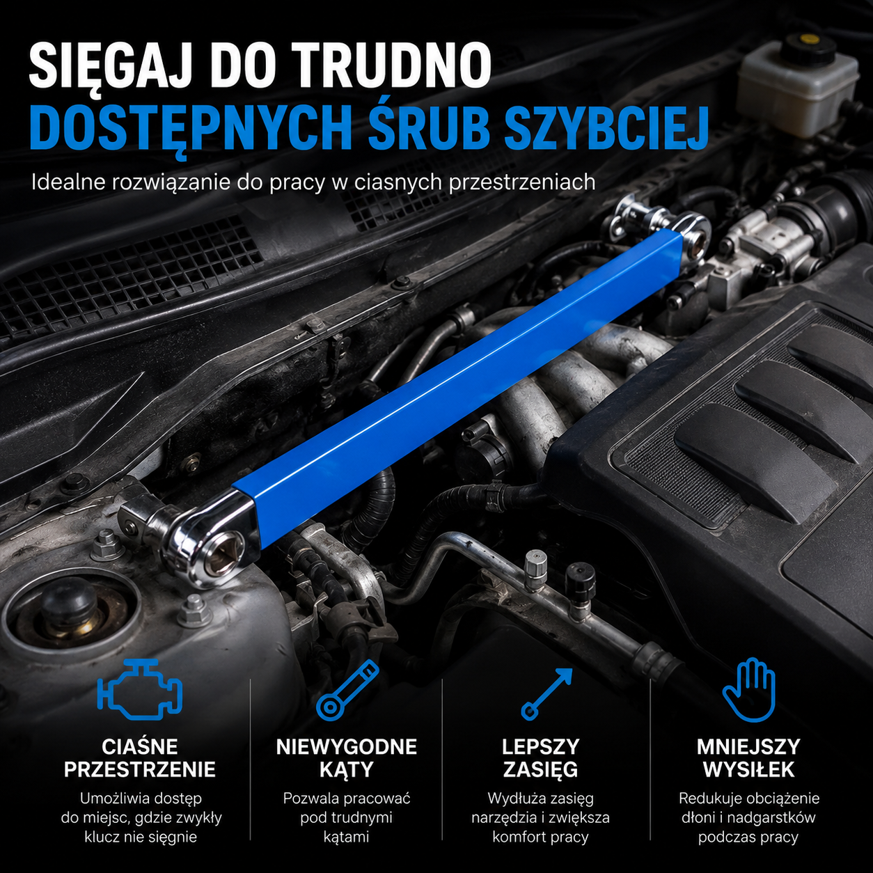 Klucz Offsetowy MotoGrip