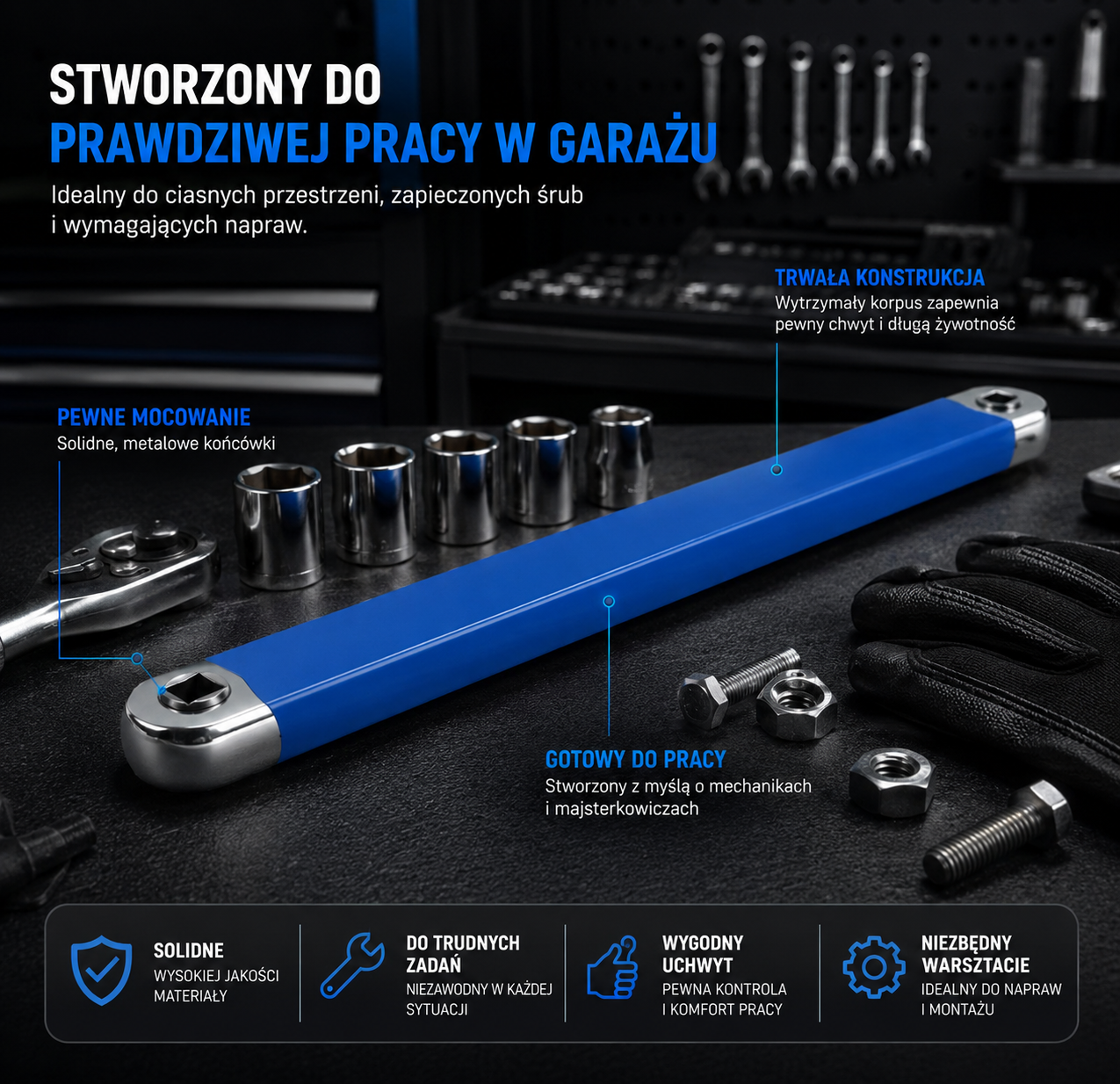 Klucz Offsetowy MotoGrip